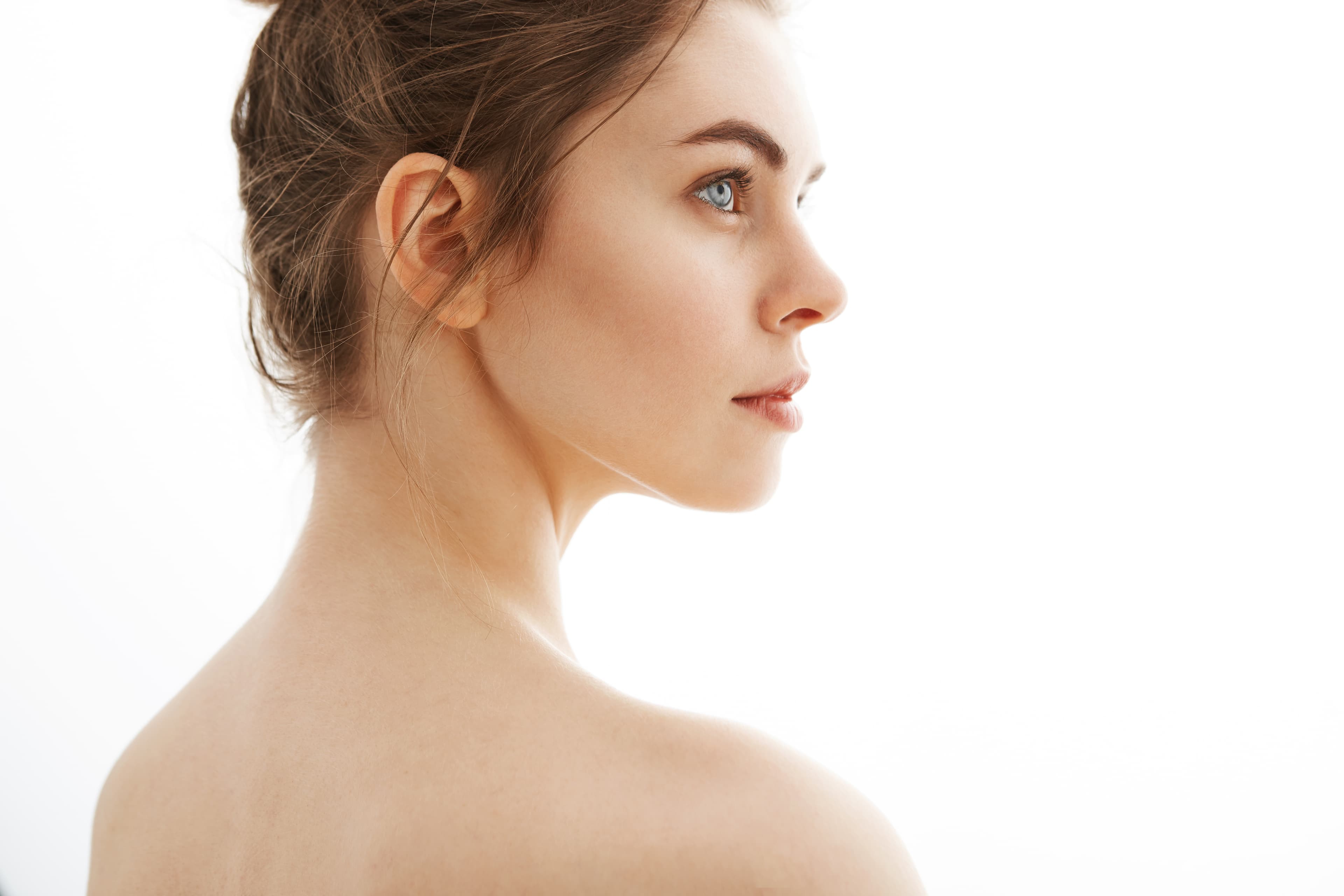 Beautiful woman showcasing PureLift results